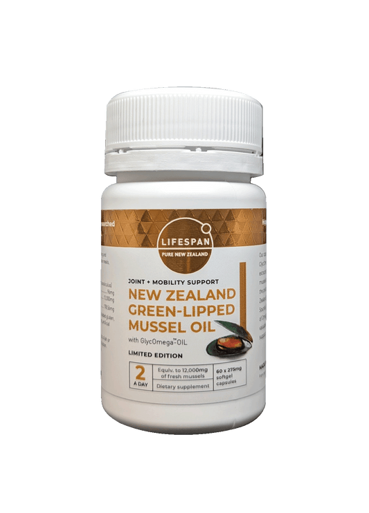 New Zealand Green-Lipped Mussel Oil Limited Edition