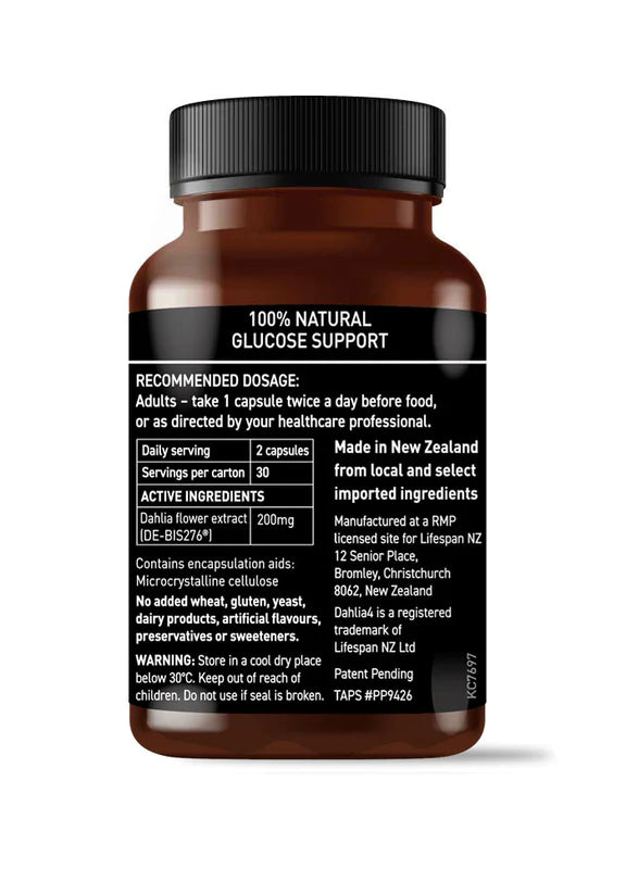 Dahlia4™ Natural Glucose Support