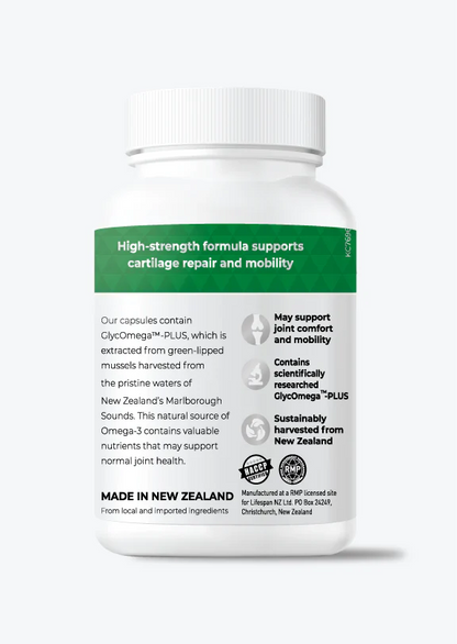 New Zealand Green-Lipped Mussel 12,500 60 Capsules