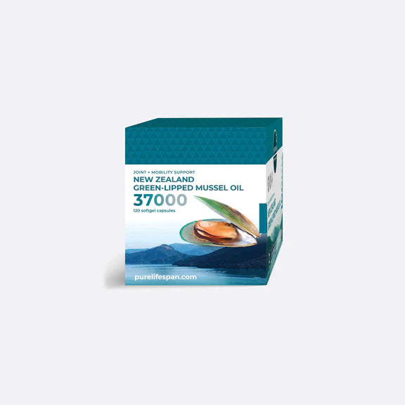 New Zealand Green-Lipped Mussel Oil 37,000 (120 capsules)
