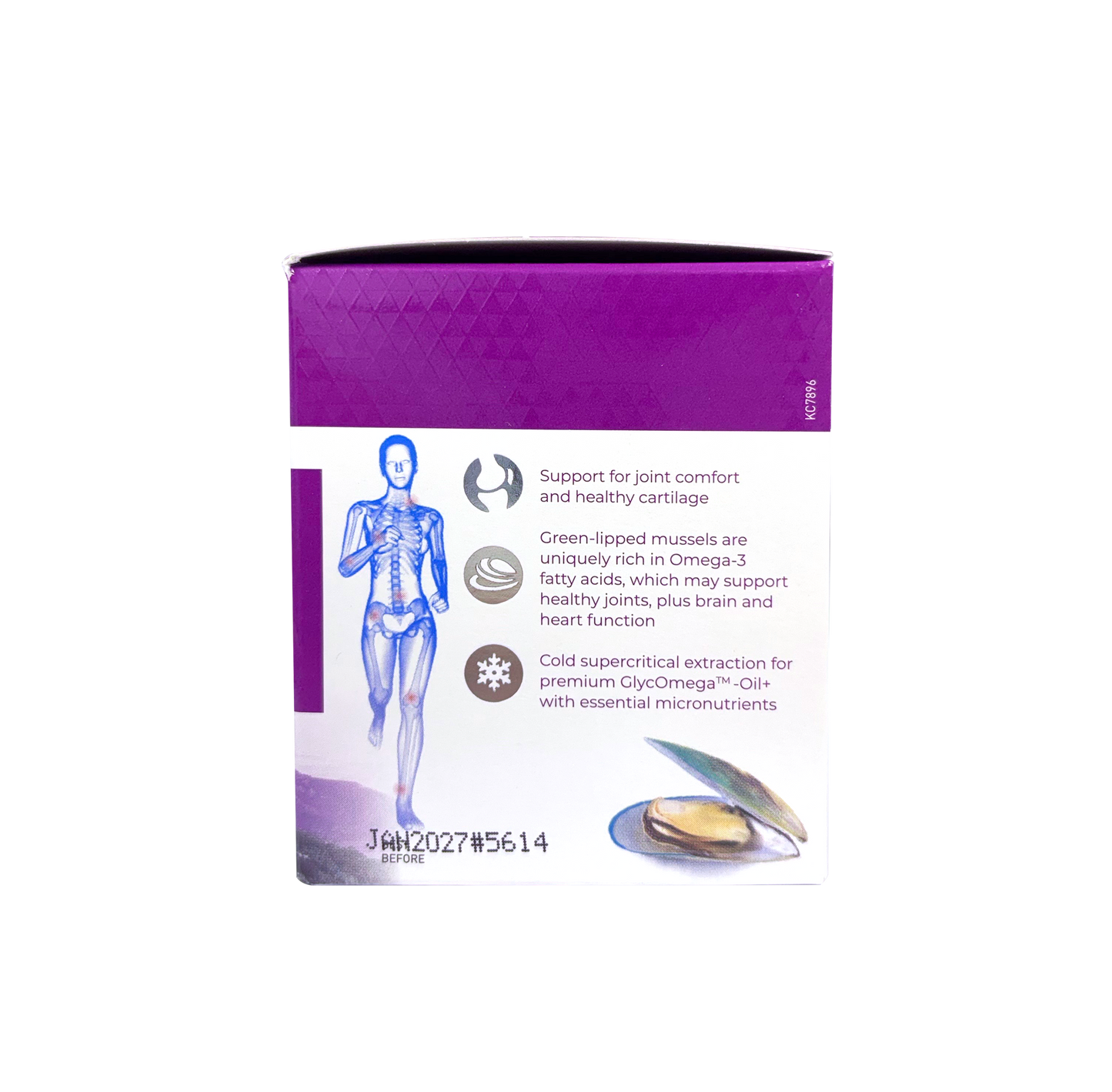 New Zealand Green-Lipped Mussel Oil 25,000 with Vitamin D