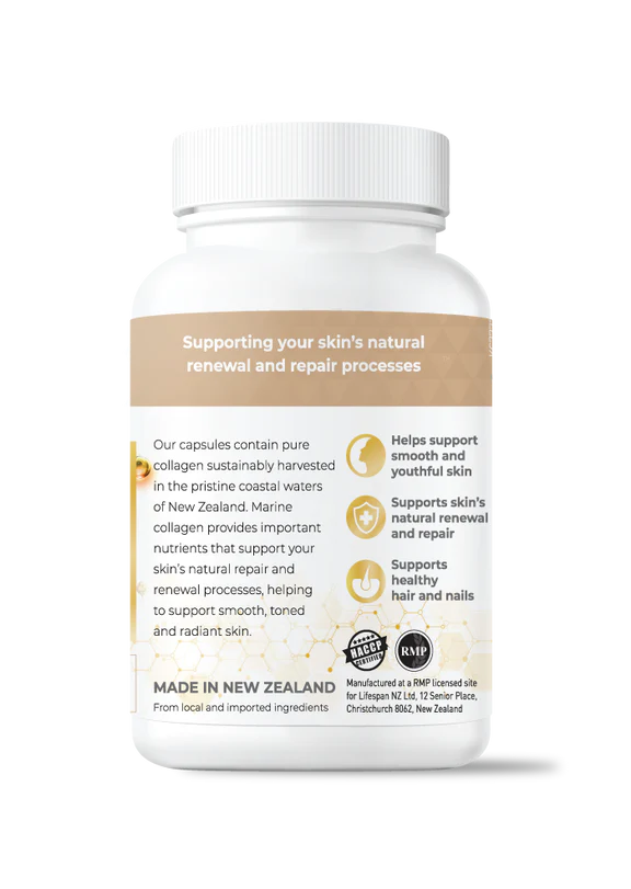 New Zealand Marine Collagen 60 Capsules