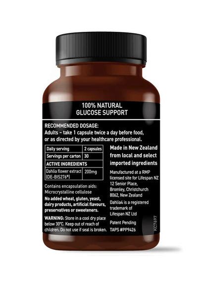 Dahlia4™ Natural Glucose Support