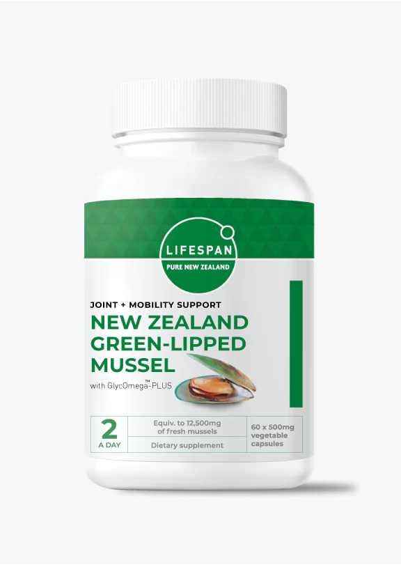 New Zealand Green-Lipped Mussel 12,500 60 Capsules
