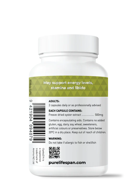 Premium Oyster Extract 60 Capsules