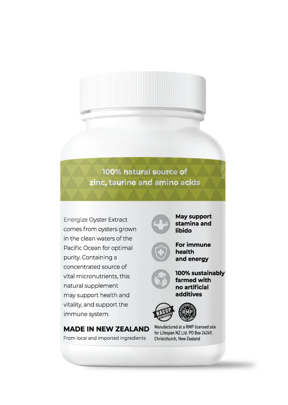 Premium Oyster Extract 60 Capsules